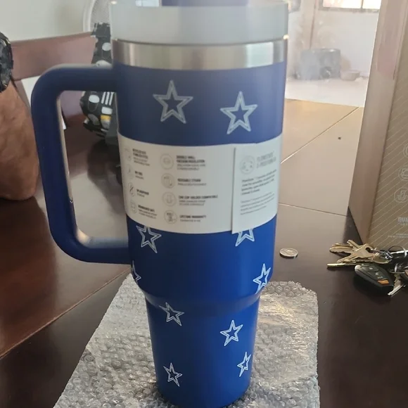Stanley Cowboys Blue Tumbler - Picture 3 of 3